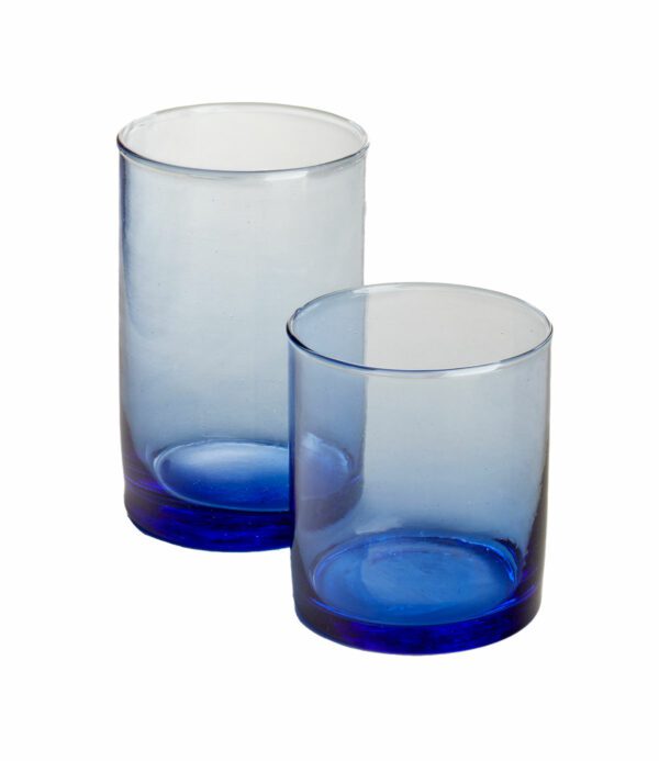 Blue Glassware by Le Verre Beldi