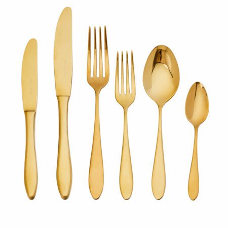 Gold Cutlery by Belo Inox
